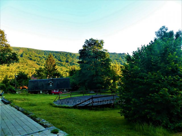 Výhled od Bartlovo boudy