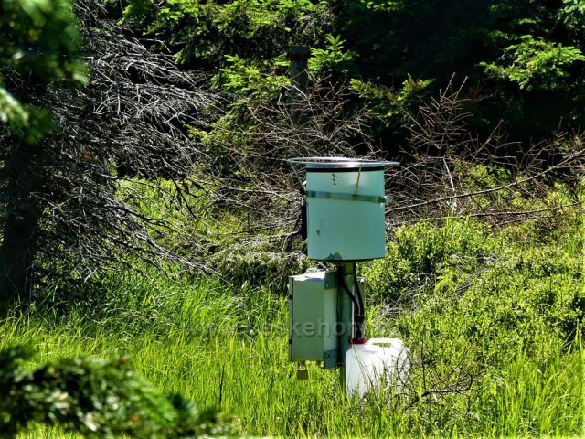 Hydrologické zařízení v PR Klečové louky