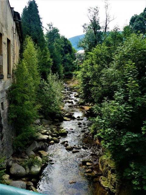 Bílý Potok - Kamenité řečiště říčky Smědé