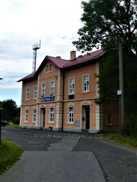 Bílý Potok - Konečná železniční stanice na trati z Frýdlantu