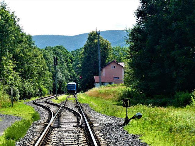 Bílý Potok - před odjezdem do Raspenavy