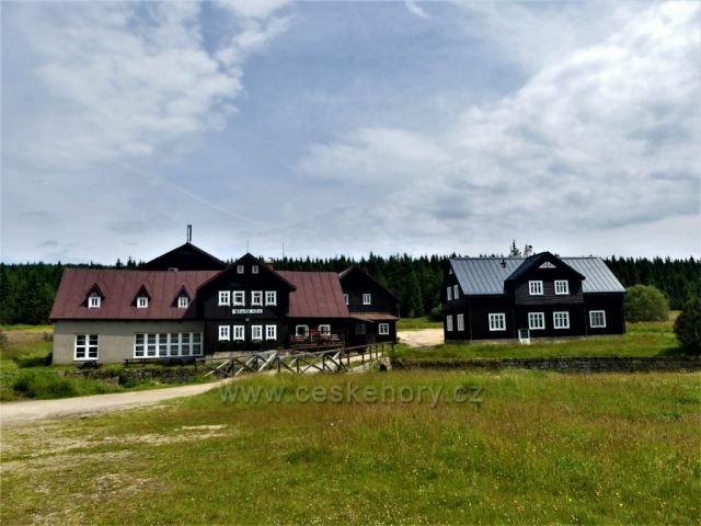 Jizerské hory - Jizerka, chata Stará Pila.