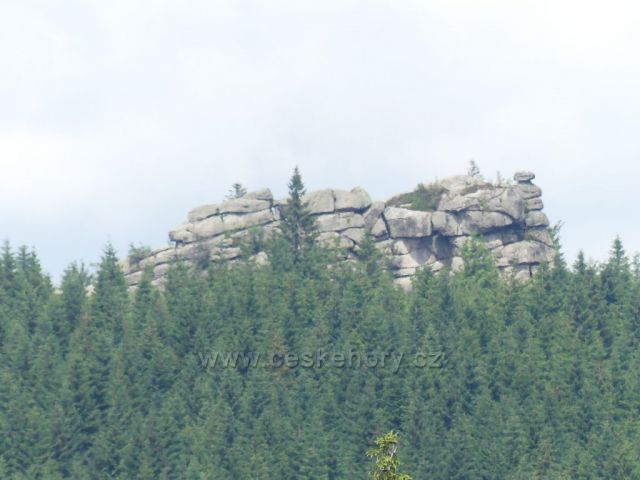 Jizerské hory - Pytlácké kameny 975 m.n.m.