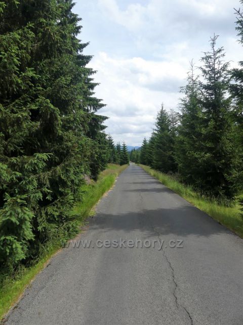 Jizerské hory - Jizerská silnice.