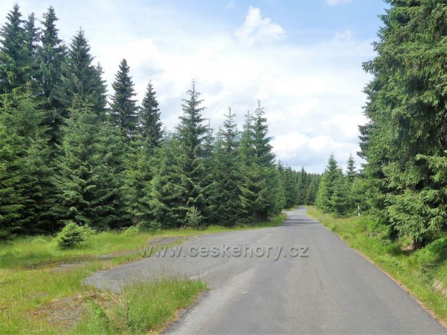 Jizerské hory - Jizerská silnice.