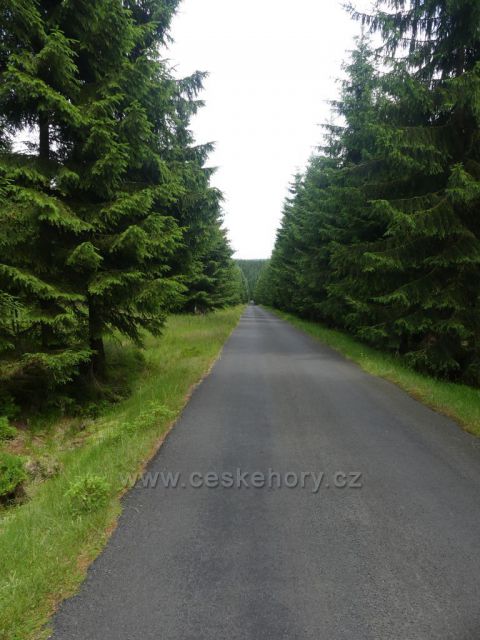 Jizerské hory - Jizerská silnice.