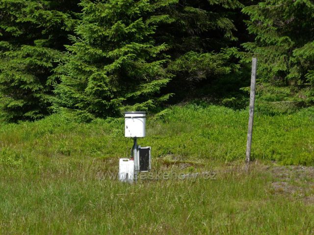 Jizerské hory - vodohospodářské zařízení u Jizerské silnice