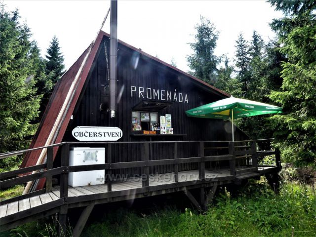 Jizerské hory - občerstvení Promenáda