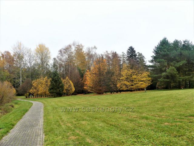 Bohdašín. Areál poutního místa Rokole.