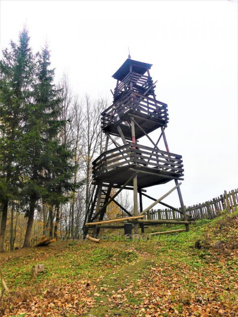 Skuhrov nad Bělou. Rozhledna.