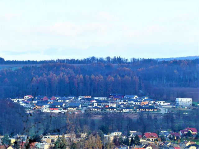 Letohrad - pohled k novému sídlišti U Bažantnice