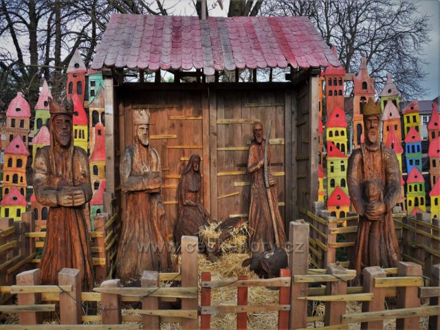 Dřevěný betlém
v Proboštově