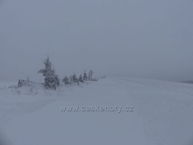 Cesta k vrcholu vrchu Polom