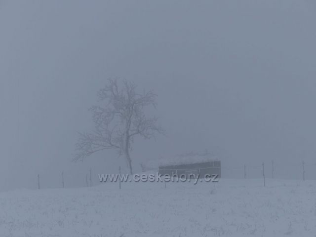 Bunkr na úbočí vrchu Polom