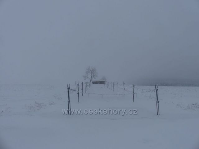 Bunkr na úbočí vrchu Polom