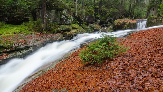 Hrncový vodopád na Černé Desné