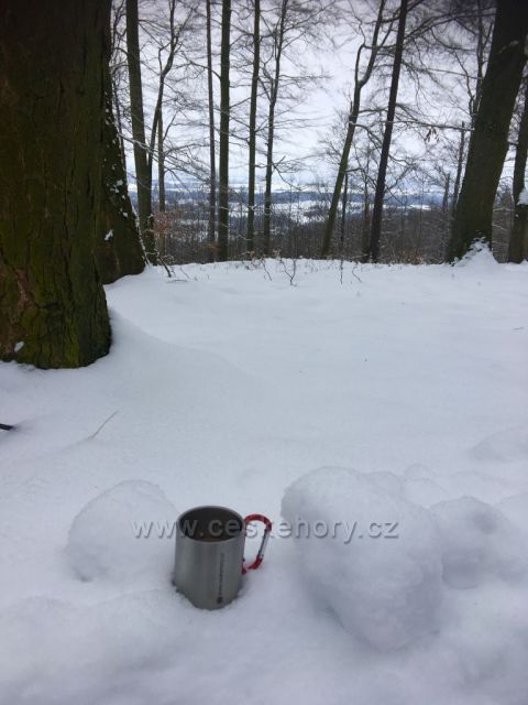 Kafe na sněhu