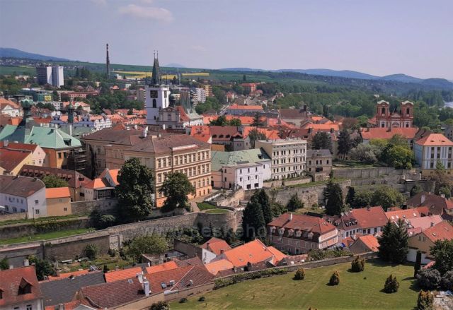 Litoměřice - výhled z katedrály sv. Štěpána