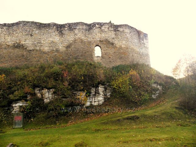 Lanšperk - zřícenina hradu