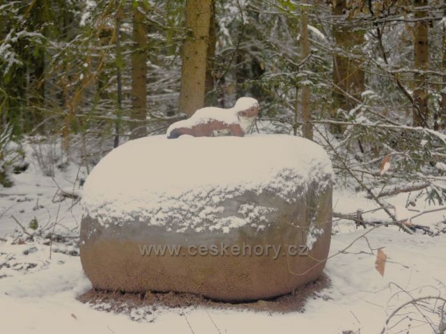 Lasička na rozcestí NS Dlouhoňovice