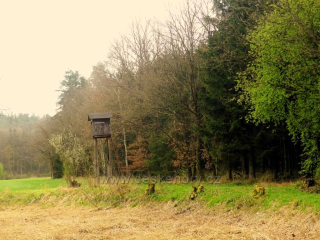 Helvíkovice - posed u Helvíkovického rybníku