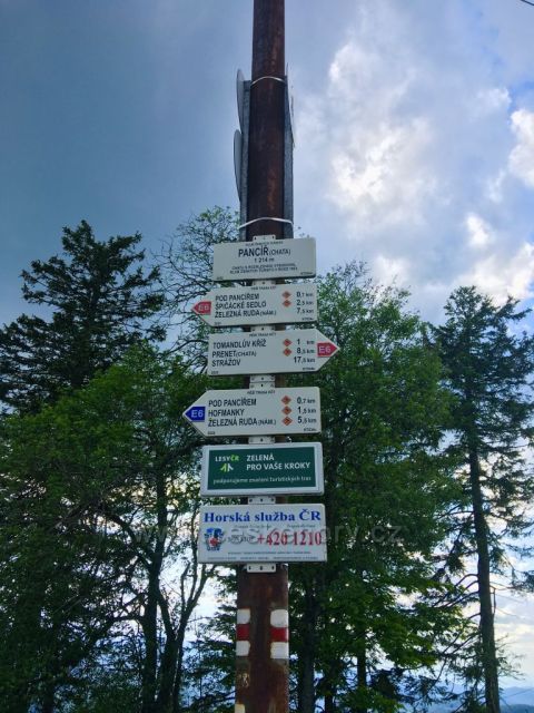 Pancíř-rozcestník