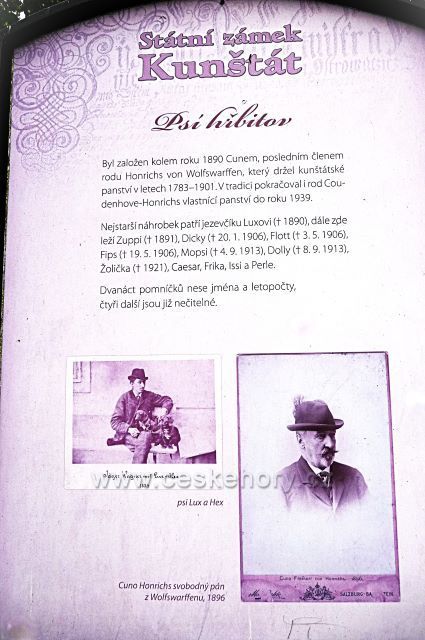 Psí hřbitov
(Kunštát)