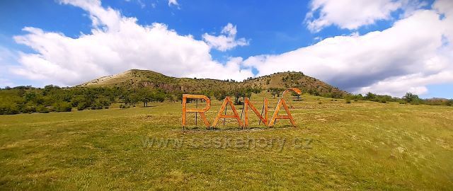 Výhledy z Rané u Loun