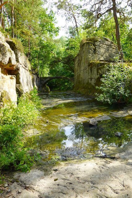 Kamenný most u Hrázkého rybníka