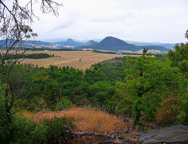 Výhledy z mosteckého Špičáku