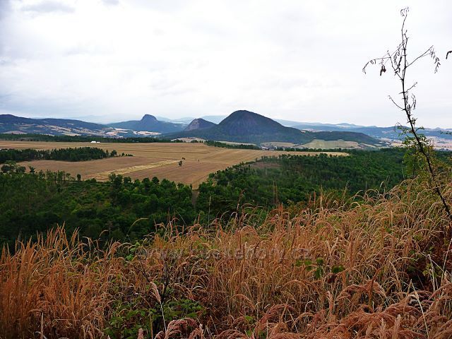 Výhledy z mosteckého Špičáku