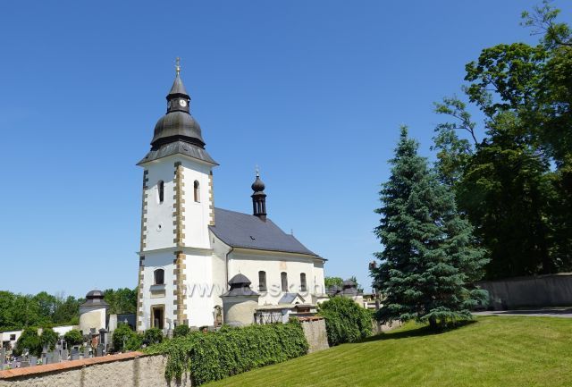 kostel Panny Marie Sedmibolestné
(Předhradí)