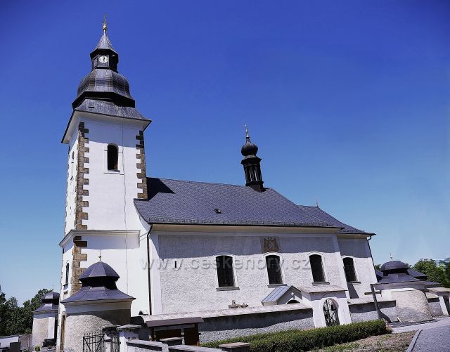 kostel Panny Marie Sedmibolestné
(Předhradí)