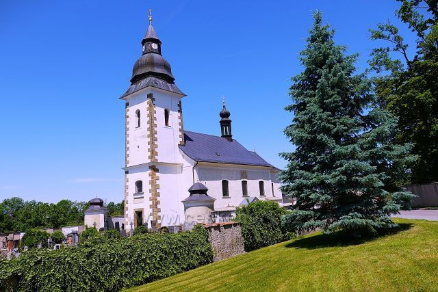 kostel Panny Marie Sedmibolestné
(Předhradí)