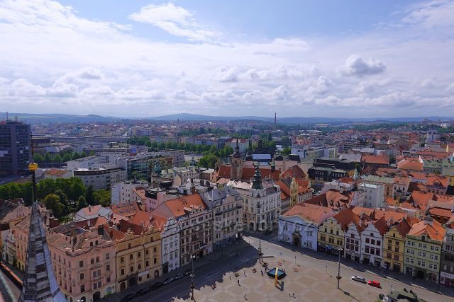 Výhledy z katedrály
sv. Bartoloměje