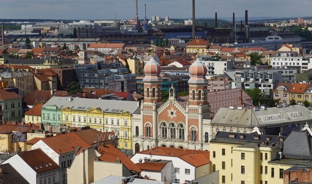 Výhledy z katedrály
sv. Bartoloměje