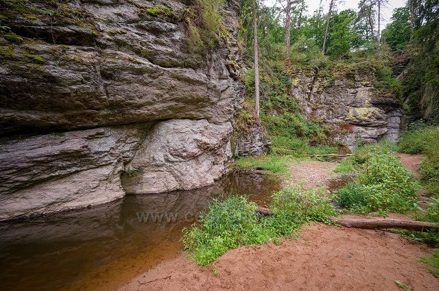 Židova strouha u Bechyně