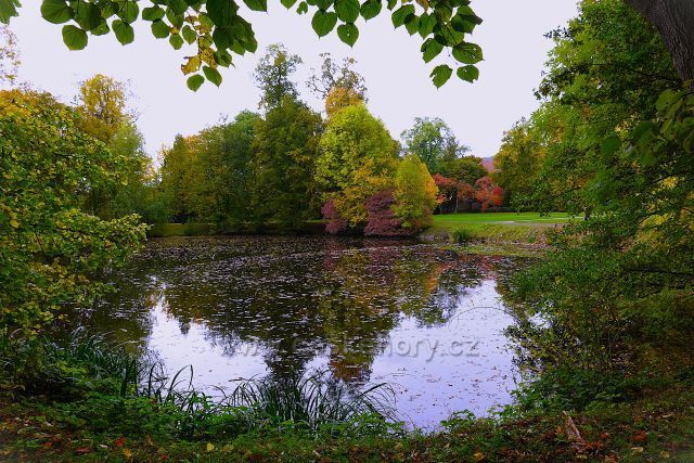 Ploskovice zámecký park Ploskovice zámecký park