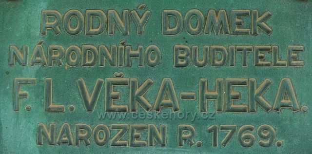 Rodný dům F. L. Věka - Heka