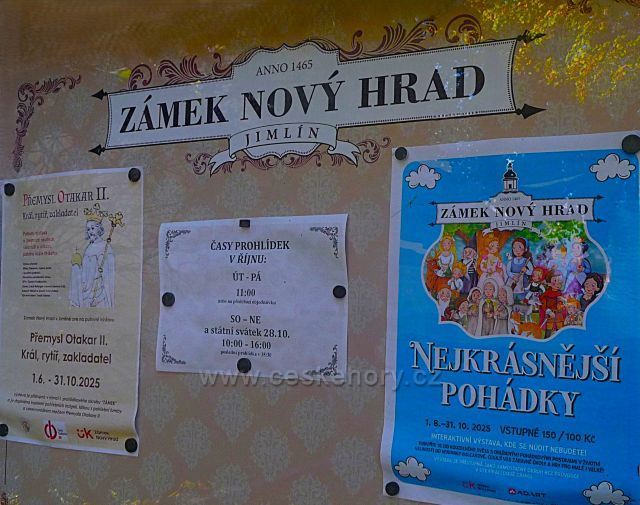 Zámek Nový Hrad 
v Jimlíně u Loun