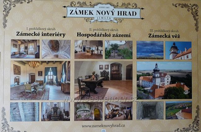 Zámek Nový Hrad 
v Jimlíně u Loun