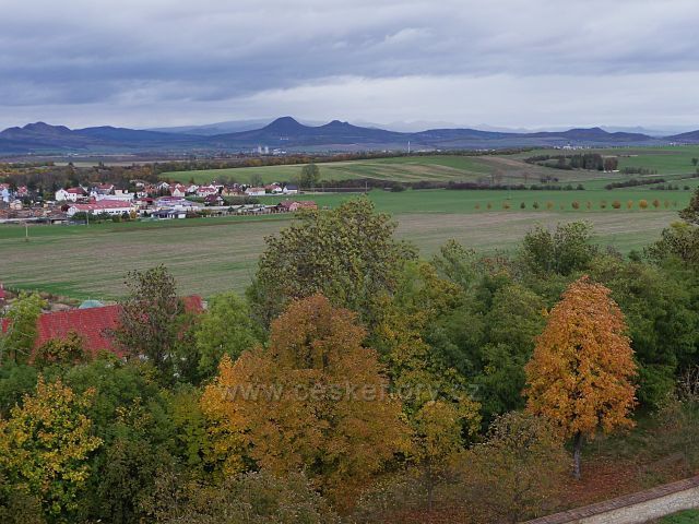 Zámek Nový Hrad 
v Jimlíně u Loun
(výhledy z věže)