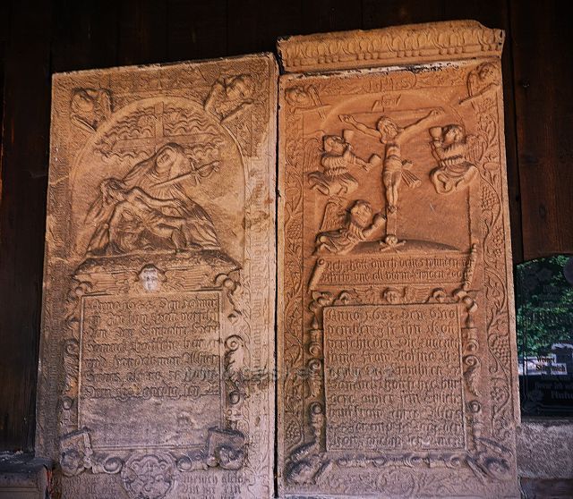 Hřbitovní kostelík Panny Marie v Broumově