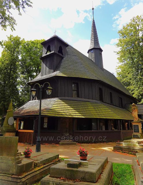 Hřbitovní kostelík Panny Marie v Broumově