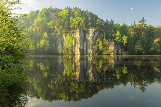 východ slunce - Věžický rybník