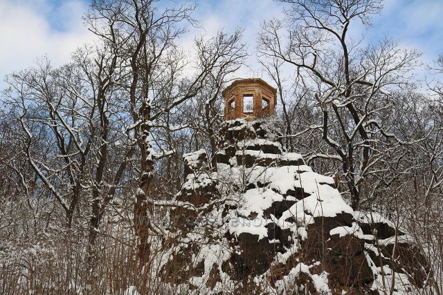 Starý vyhlídkový altán