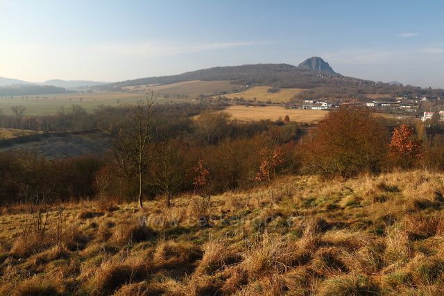 Bořeň od Žižkova údolí