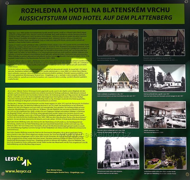 Rozhledna na Blatenském vrchu