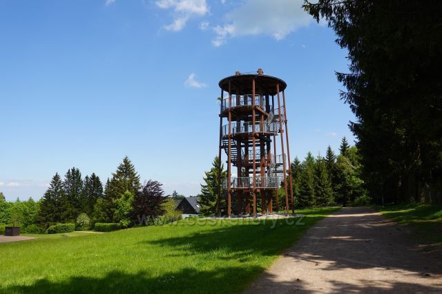Vyhlídková věž 
v Oberbärenburgu