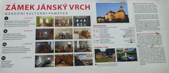 Jánský vrch - zámek,
Javorník